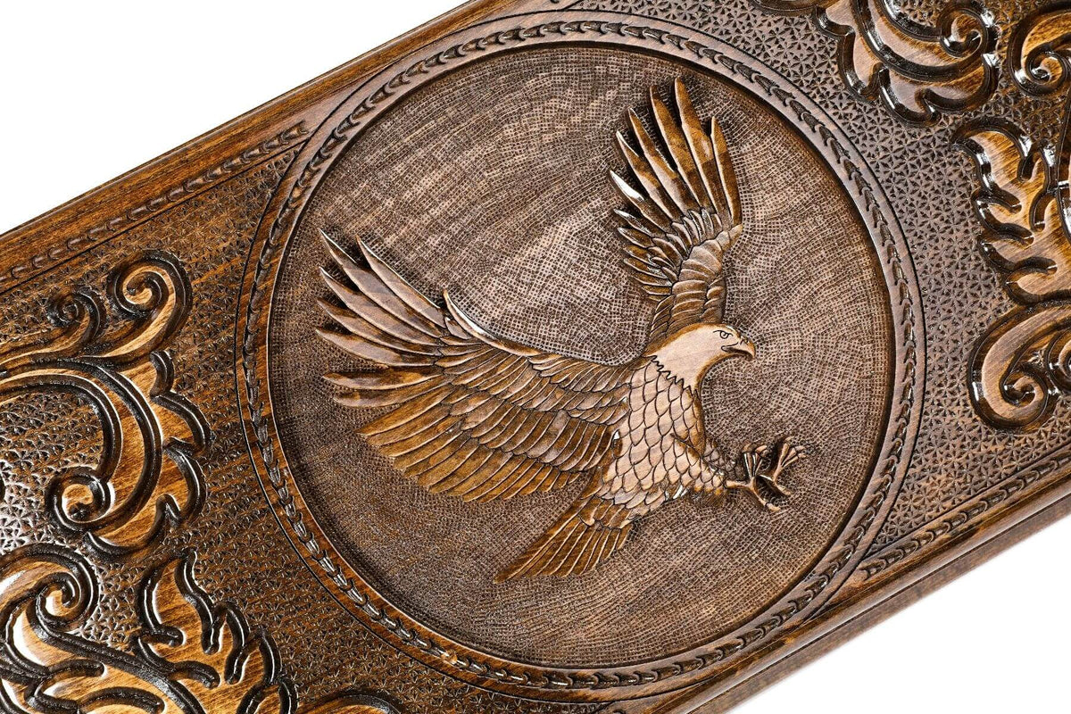 Plateau de Backgammon Rapace en Bois