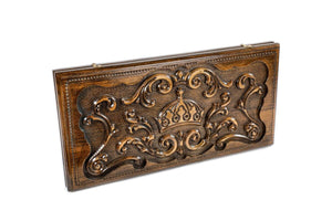 Plateau de Backgammon Rococo en Bois