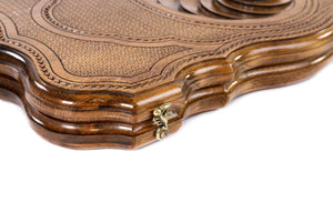 Plateau de Backgammon Roue de l'Eternité Serrure