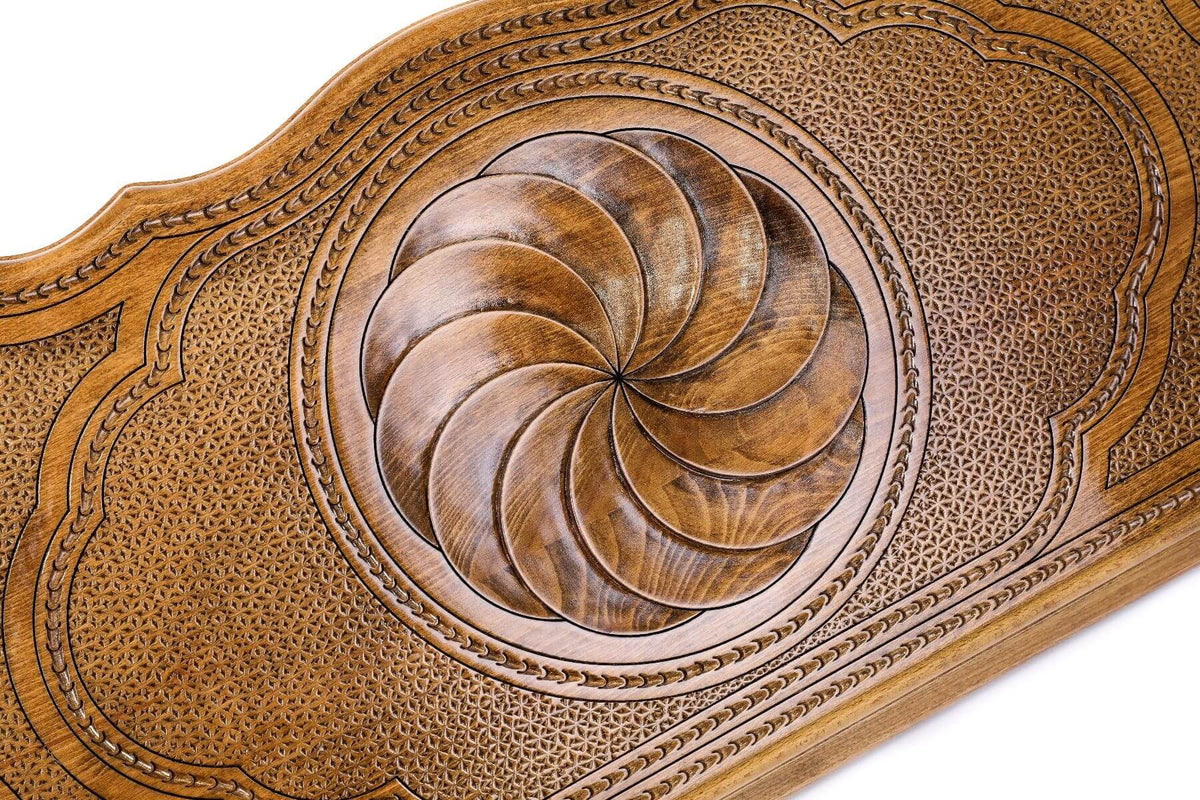 Plateau de Backgammon Roue de l'Eternité Zoom