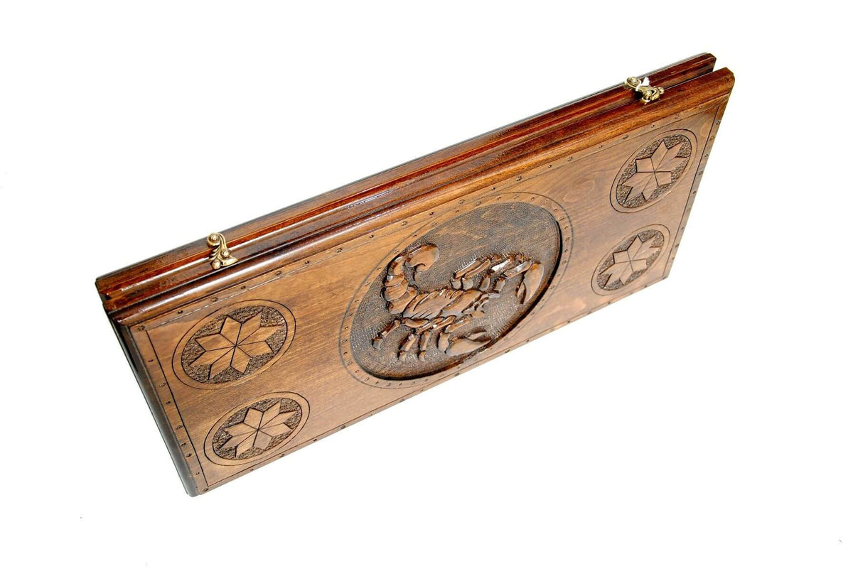 Plateau de Backgammon Scorpion Pliable