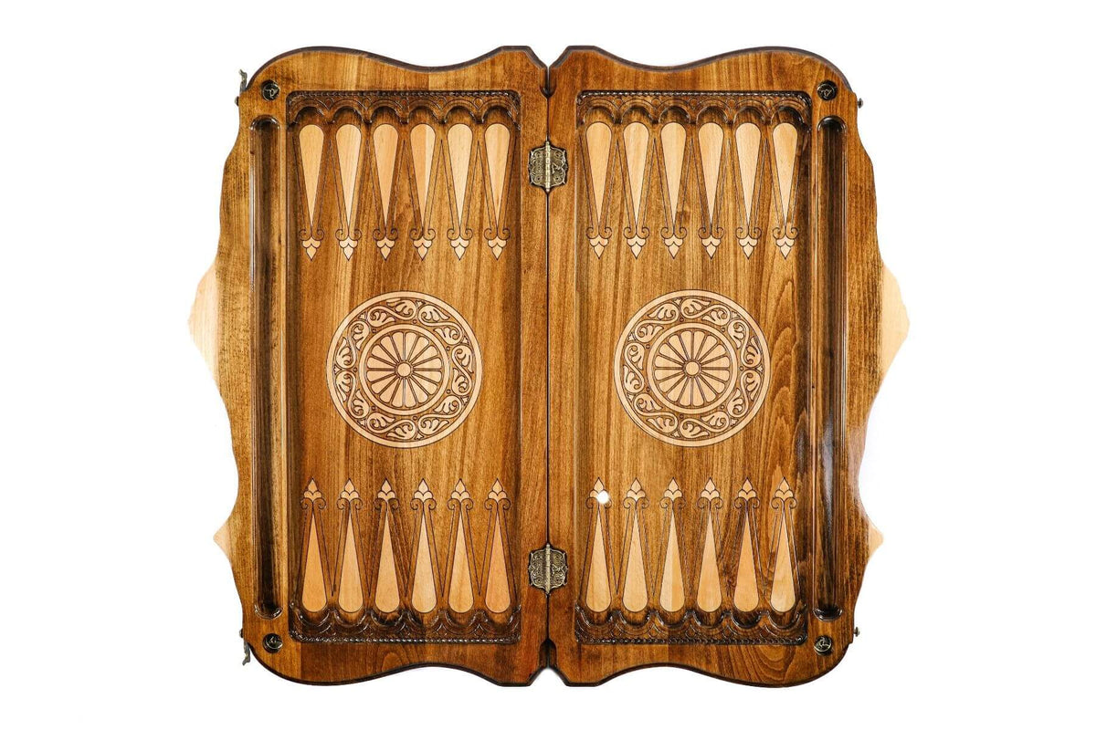 Plateau de Backgammon Tatev Pions Adverses