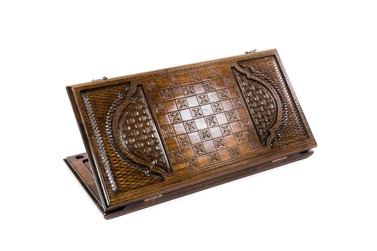 Plateau Jeu de Backgammon en Bois