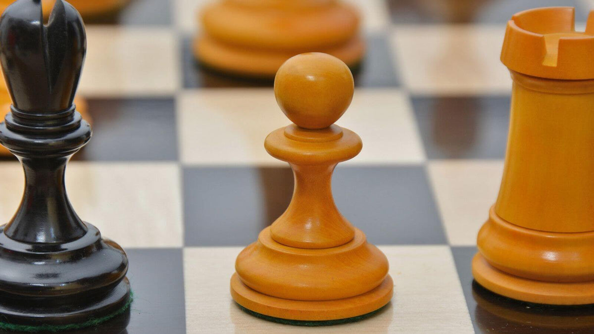 Reproduction Échiquier avec Pions Blancs