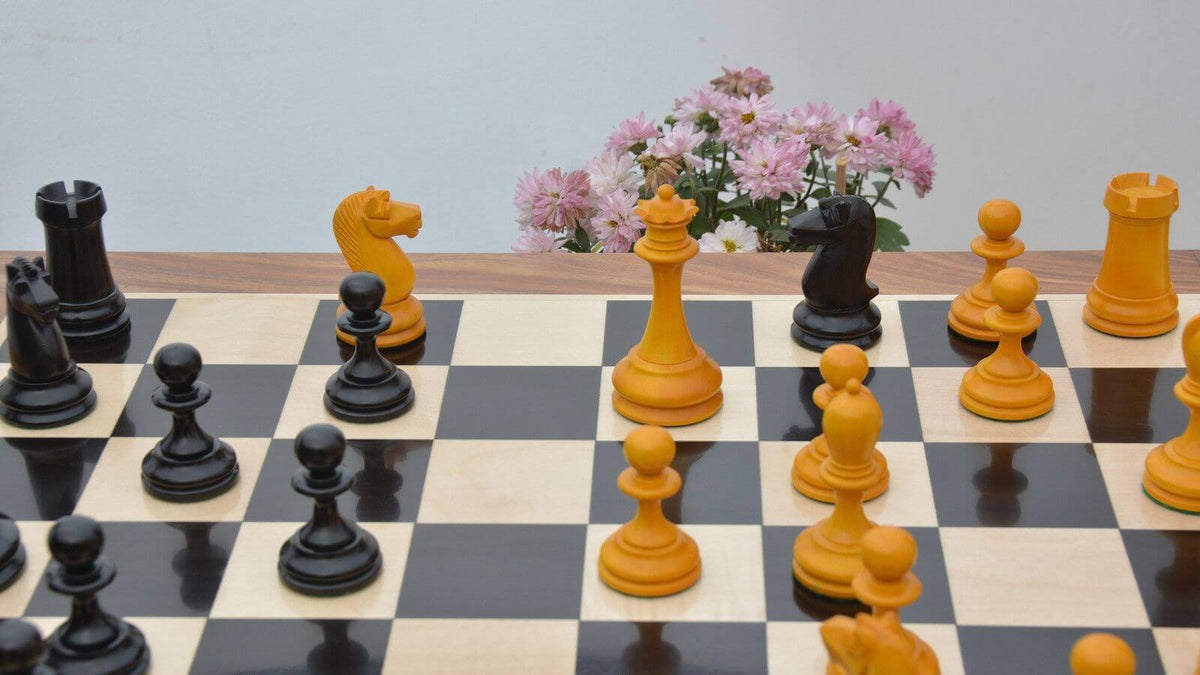 Reproduction Échiquier avec Reine Jaune