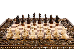 Table d'Echecs de Luxe Cavalier