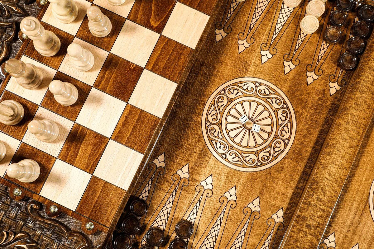 Table d'Echecs de Luxe Fermée