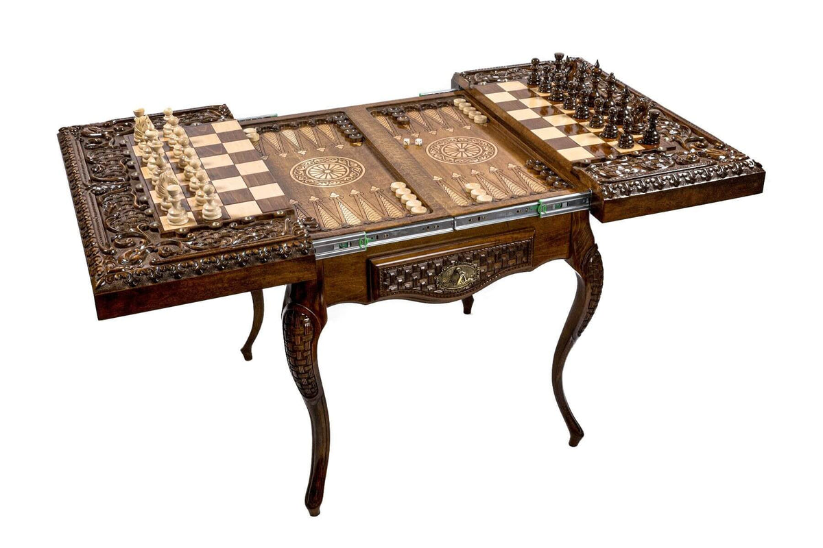 Table d'Echecs de Luxe Plateau
