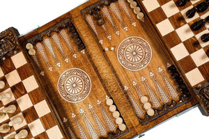 Table d'Echecs de Luxe Reine