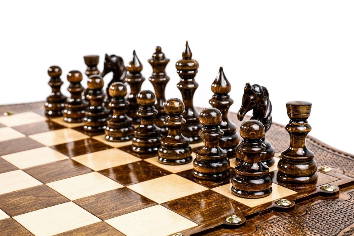 Table d'Echecs Ancestrale Luxe