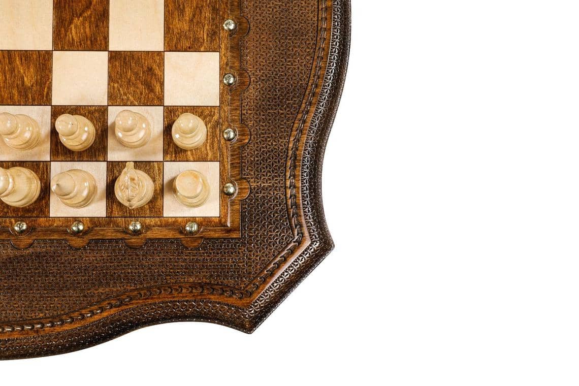 Table d'Echecs Ancienne Fou