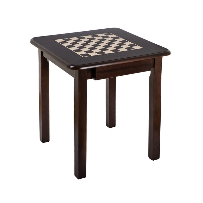 table pour echecs bois