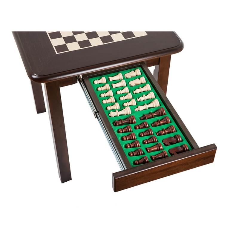 table pour echecs poignée