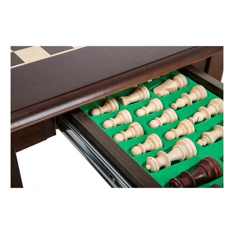 table pour echecs tours